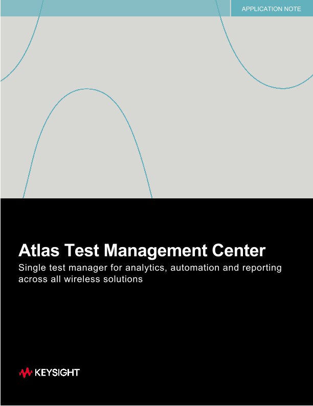 Atlas Test Management Center PDF Asset Page Keysight